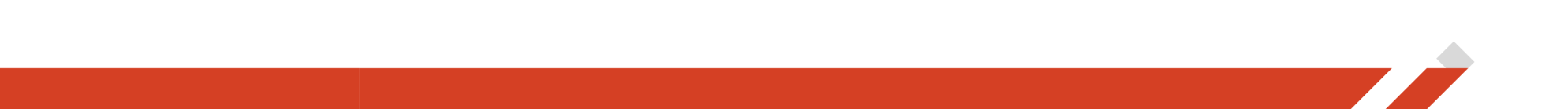 Two parallel lines, red above green, with chevrons on white background.